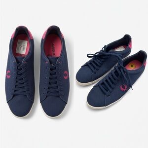 Fred Perry Women's Sneakers in Navy and Pink